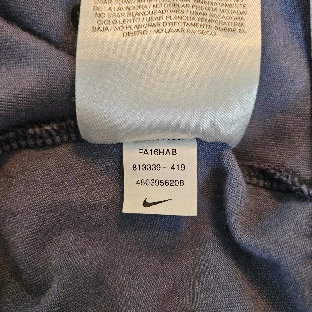 Nike Penn State Nittany Lions Women Navy Blue Dotted‎ Athletic Leggings PSU